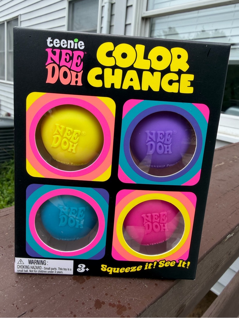 NeeDoh Color Change 4 Pack